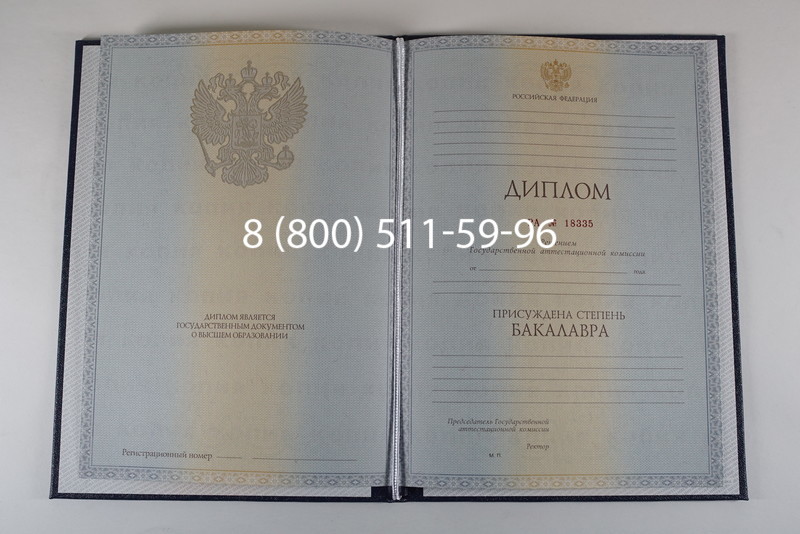 Диплом бакалавра 2012-2013 годов в Таганроге
